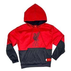 Liverpool FC L.F.C. Official Product Colorblock Pullover Hoodie